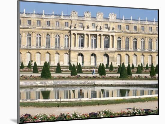 Le Parterre d'Eau, Aisle Du Midi, Chateau of Versailles, Les Yvelines, France-Guy Thouvenin-Mounted Photographic Print