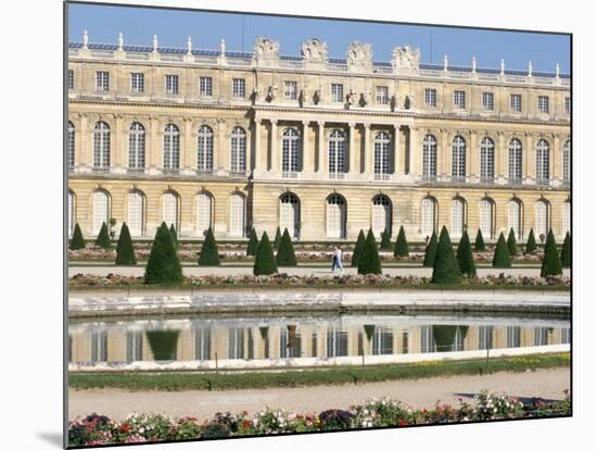 Le Parterre d'Eau, Aisle Du Midi, Chateau of Versailles, Les Yvelines, France-Guy Thouvenin-Mounted Photographic Print