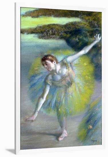 Le pas sur la scene-Edgar Degas-Framed Giclee Print