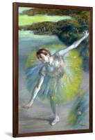 Le pas sur la scene-Edgar Degas-Framed Giclee Print