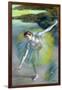 Le pas sur la scene-Edgar Degas-Framed Giclee Print