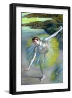 Le pas sur la scene-Edgar Degas-Framed Giclee Print