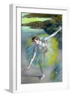 Le pas sur la scene-Edgar Degas-Framed Giclee Print