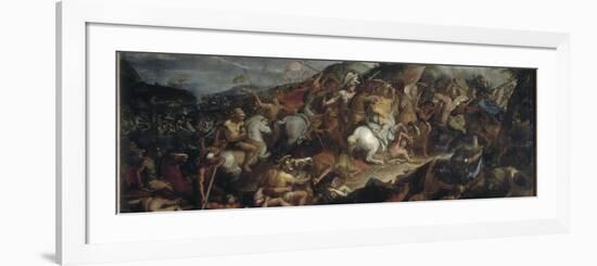 Le passage du Granique-Charles Le Brun-Framed Premium Giclee Print