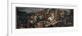 Le passage du Granique-Charles Le Brun-Framed Premium Giclee Print