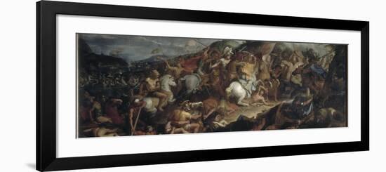 Le passage du Granique-Charles Le Brun-Framed Premium Giclee Print