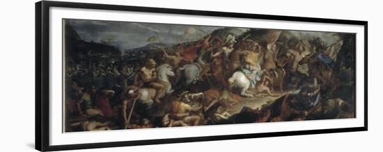 Le passage du Granique-Charles Le Brun-Framed Premium Giclee Print