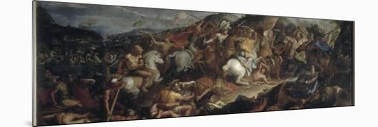 Le passage du Granique-Charles Le Brun-Mounted Premium Giclee Print