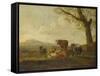 Le Pâturage-Karel Dujardin-Framed Stretched Canvas