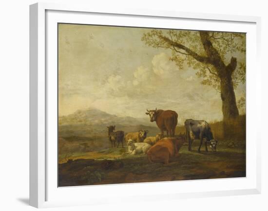 Le Pâturage-Karel Dujardin-Framed Giclee Print