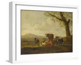 Le Pâturage-Karel Dujardin-Framed Giclee Print