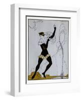 Le Pavillion DArmider from the Series Designs on the Dances of Vaslav Nijinsky-Georges Barbier-Framed Giclee Print