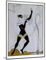 Le Pavillion DArmider from the Series Designs on the Dances of Vaslav Nijinsky-Georges Barbier-Mounted Giclee Print