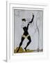 Le Pavillion DArmider from the Series Designs on the Dances of Vaslav Nijinsky-Georges Barbier-Framed Giclee Print