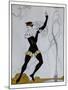 Le Pavillion DArmider from the Series Designs on the Dances of Vaslav Nijinsky-Georges Barbier-Mounted Giclee Print