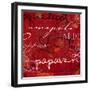 Le Pavot III-null-Framed Giclee Print