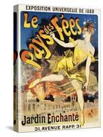 Le Pays Des Fees Poster-Jules Ch?ret-Stretched Canvas