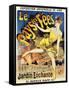 Le Pays Des Fees Poster-Jules Ch?ret-Framed Stretched Canvas