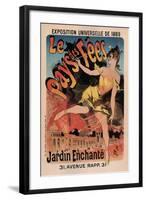 Le Pays Des Fees-Jules Chéret-Framed Art Print