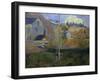 Le Paysage de Bretagne-Paul Gauguin-Framed Giclee Print