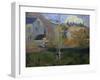 Le Paysage de Bretagne-Paul Gauguin-Framed Giclee Print