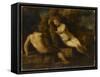 Le Péché originel-Jean Jacques Henner-Framed Stretched Canvas