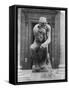 Le Penseur-Auguste Rodin-Framed Stretched Canvas