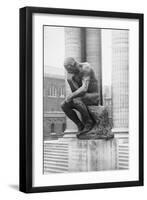 Le Penseur-Auguste Rodin-Framed Giclee Print