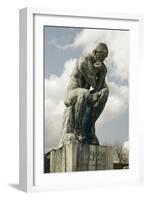 Le Penseur-Auguste Rodin-Framed Giclee Print