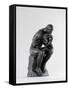 Le Penseur-Auguste Rodin-Framed Stretched Canvas