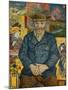 Le Pere Tanguy, c.1887-Vincent van Gogh-Mounted Giclee Print