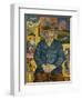 Le Pere Tanguy, c.1887-Vincent van Gogh-Framed Giclee Print