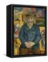 Le Pere Tanguy, c.1887-Vincent van Gogh-Framed Stretched Canvas