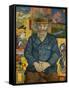 Le Pere Tanguy, c.1887-Vincent van Gogh-Framed Stretched Canvas