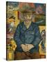 Le Pere Tanguy, c.1887-Vincent van Gogh-Stretched Canvas