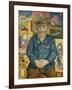 Le pere Tanguy Oil on canvas, 1887 .-Vincent van Gogh-Framed Giclee Print