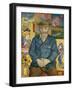 Le pere Tanguy Oil on canvas, 1887 .-Vincent van Gogh-Framed Giclee Print