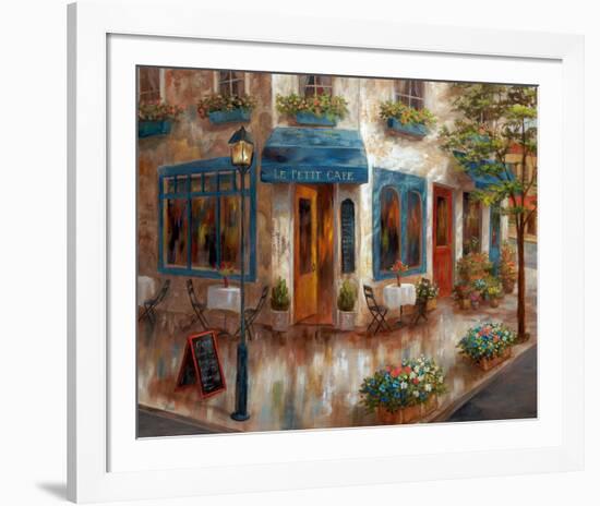 Le Petit Café-null-Framed Art Print