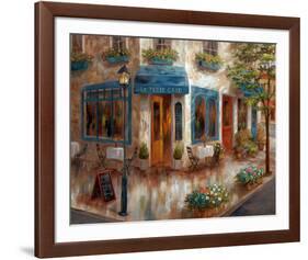 Le Petit Café-null-Framed Art Print