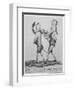 Le Petit Maitre Pertant Pour La Promenade, Caricature of Hairdressing of So-Called "Macaroni"-null-Framed Giclee Print