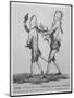 Le Petit Maitre Pertant Pour La Promenade, Caricature of Hairdressing of So-Called "Macaroni"-null-Mounted Giclee Print