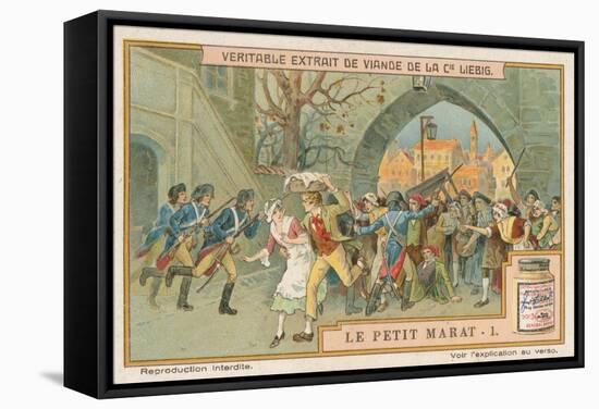 Le Petit Marat-European School-Framed Stretched Canvas