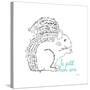 Le Petit Mon Ami Squirrel-Marion De Lauzun-Stretched Canvas