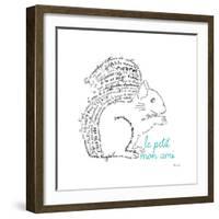 Le Petit Mon Ami Squirrel-Marion De Lauzun-Framed Premium Giclee Print