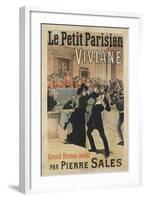 Le petit Parisien publie "Viviane"-null-Framed Giclee Print