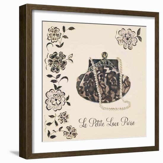 Le Petite Lace Purse-Marco Fabiano-Framed Art Print