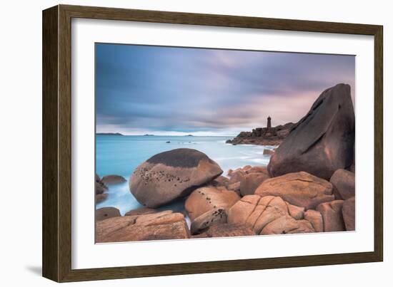 Le Phare De Ploumanac'H-Steve Oldfield-Framed Photographic Print