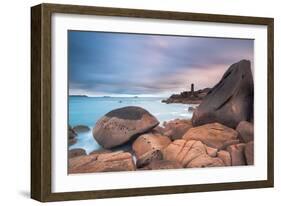 Le Phare De Ploumanac'H-Steve Oldfield-Framed Photographic Print