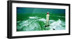 Le Phare des Barges-Jacques Vapillon-Framed Art Print