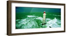 Le Phare des Barges-Jacques Vapillon-Framed Art Print